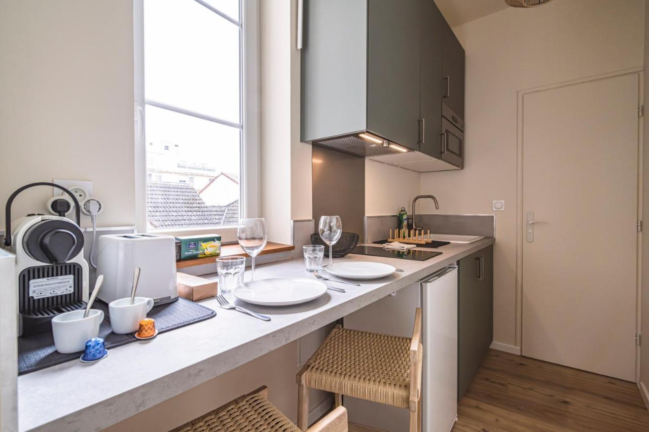 Le Serenite - Studio Cocon A Deux Pas De La Gare Reims Exterior foto